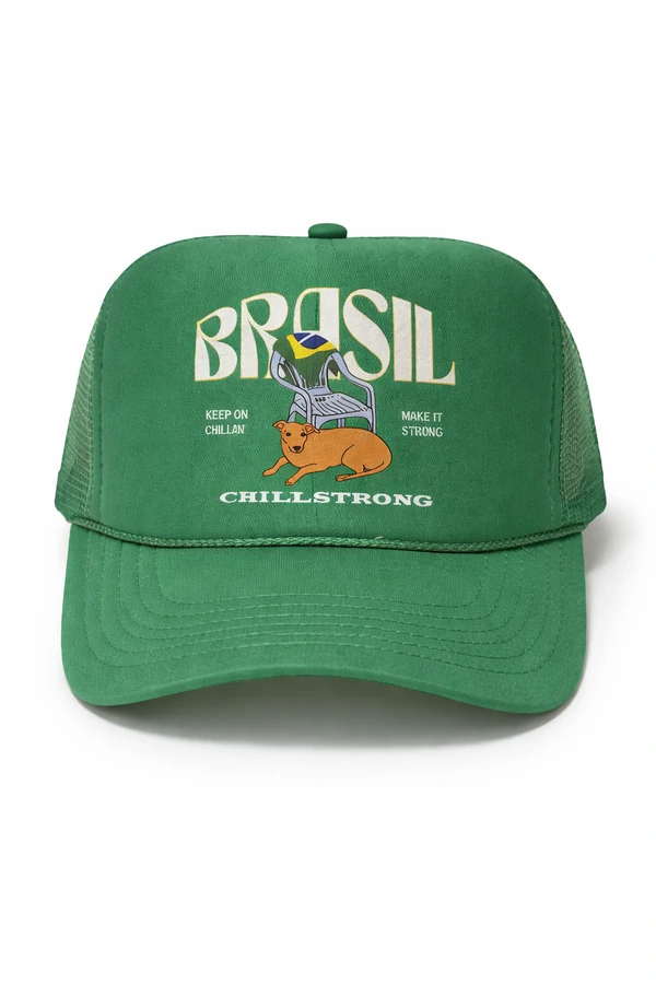 Boné Trucker Brasil & Chill