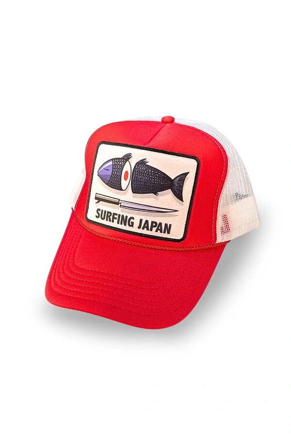 Boné Trucker Surfing Japan by Marcello Serpa