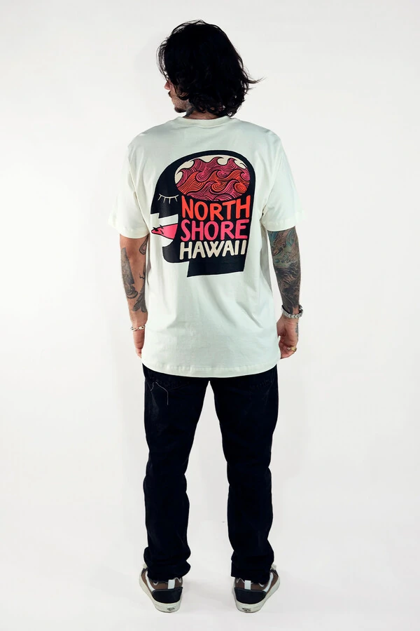 T-shirt North Shore Mind Hawaii by Marcello Serpa