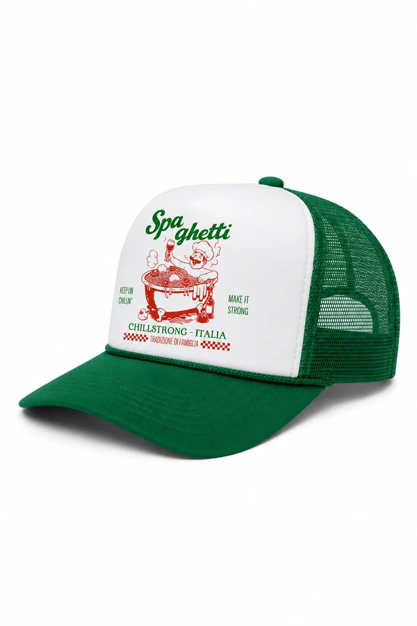Boné Trucker Spaghetti - Itália