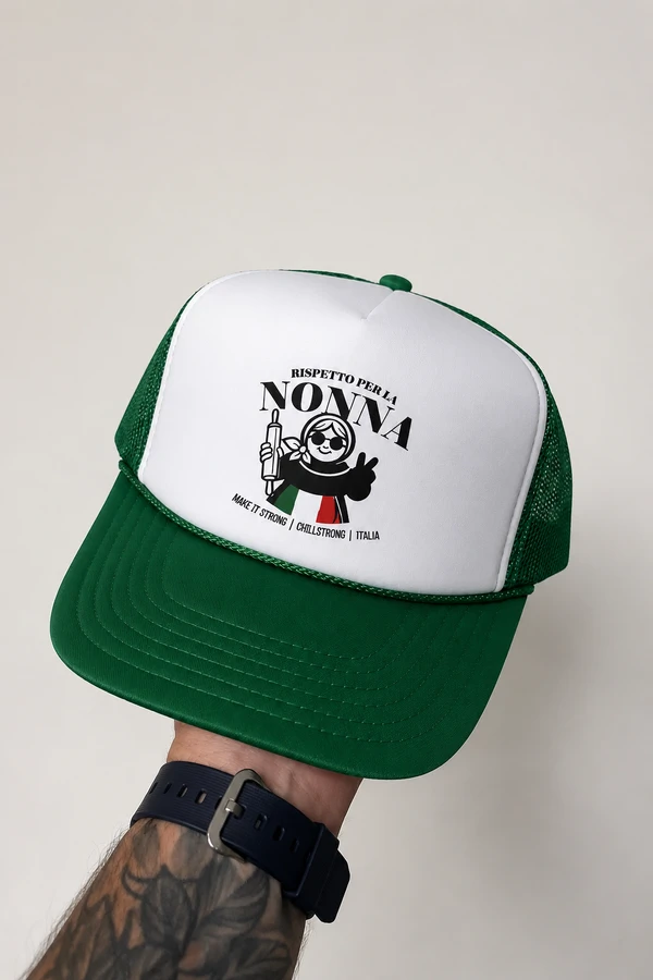 Boné Trucker Nonna - Itália