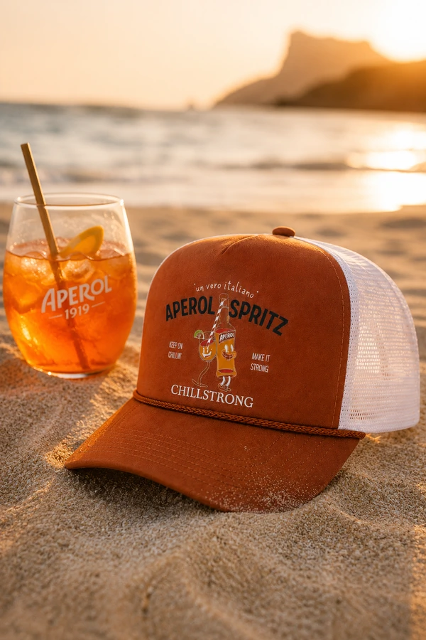 Boné Trucker Aperol Spritz - Itália