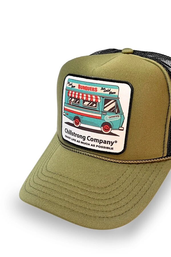 Boné Trucker Food Truck Burguers