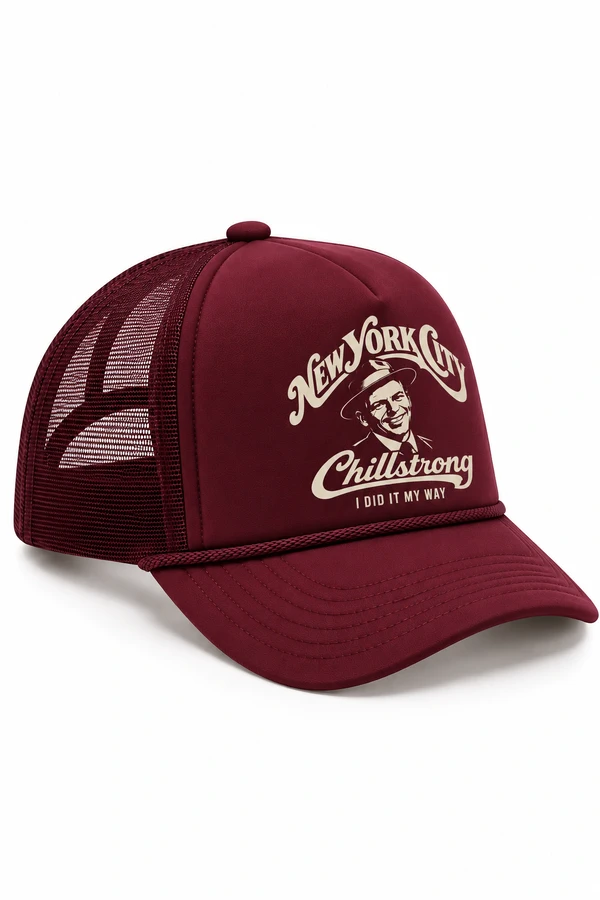 Boné Trucker Chillstrong Frank Sinatra NYC