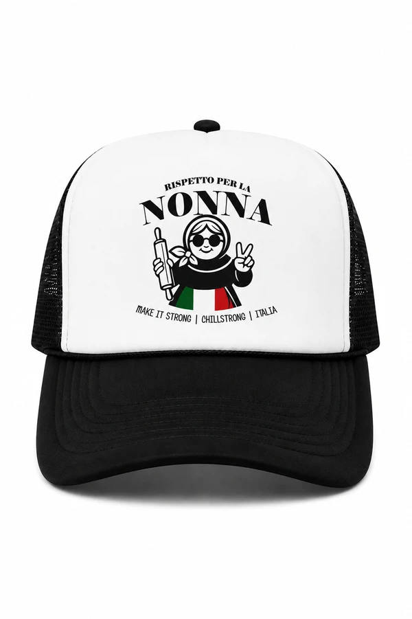 Boné Trucker Nonna - Itália