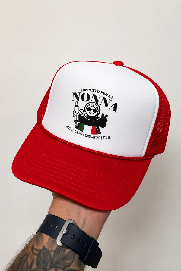 Boné Trucker Nonna - Itália