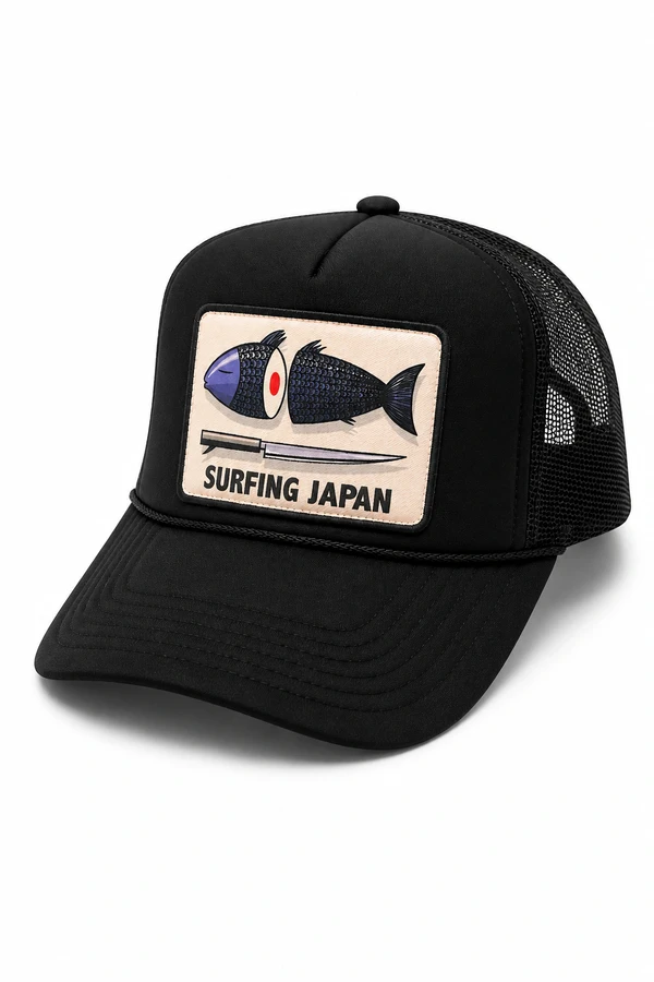 Boné Trucker Surfing Japan by Marcello Serpa