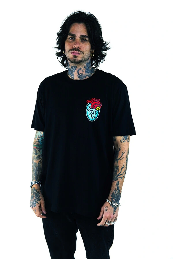 T-shirt Surfer Heart Marcello Serpa