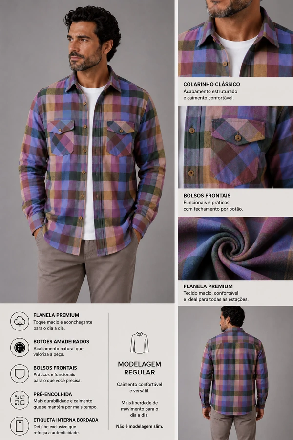 Camisa Milano Masculina Chillstrong
