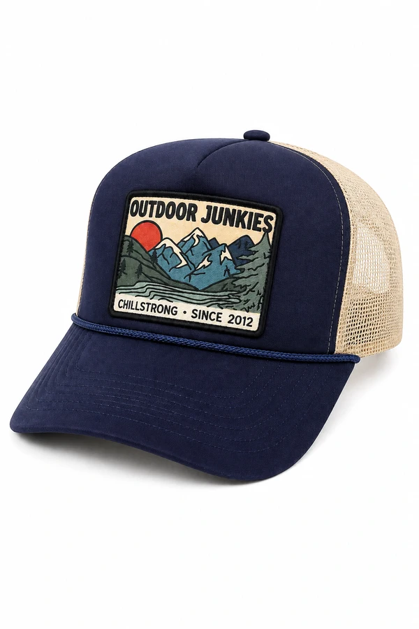 Boné Trucker Outdoor Junkies