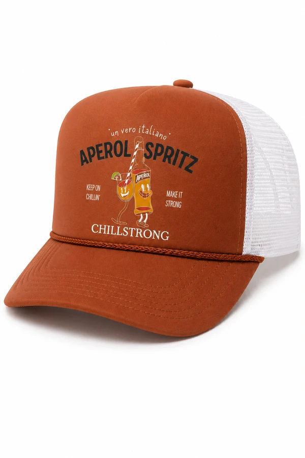 Boné Trucker Aperol Spritz - Itália