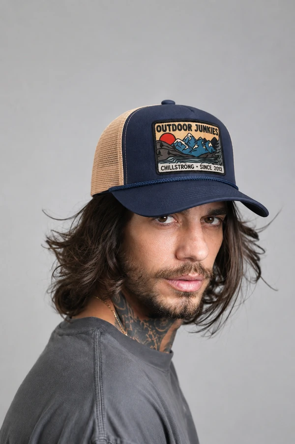 Boné Trucker Outdoor Junkies