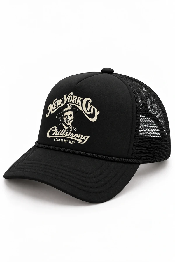 Boné Trucker Chillstrong Frank Sinatra NYC