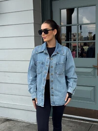 Jaqueta Jeans Alessandra