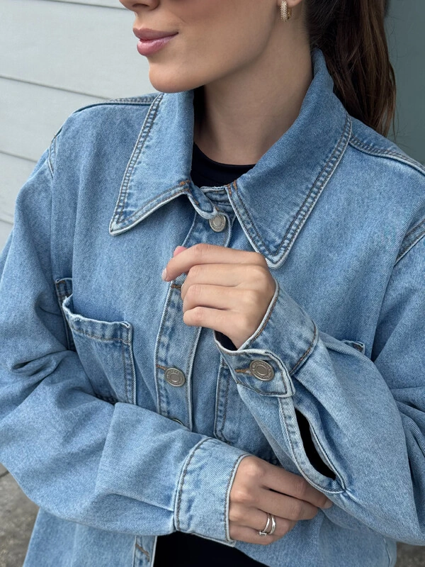 Jaqueta Jeans Alessandra