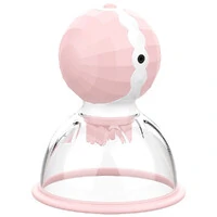 Kit com 2 Estimuladores de Mamilo com Rotação Sucção para Seios Manual