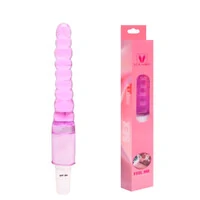 Vibrador com Capa em Jelly Escalonada Removível - YOUVIBE