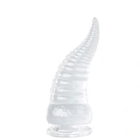 Dildo em Formato Tentáculo Escalonado e Ventosa