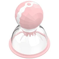 Kit com 2 Estimuladores de Mamilo com Rotação Sucção para Seios Manual