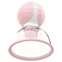 Kit com 2 Estimuladores de Mamilo com Rotação Sucção para Seios Manual