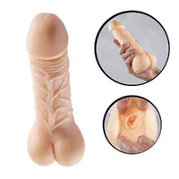 Masturbador Masculino em Formato de Pênis Veiudo com Ânus