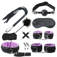 Kit Sado Fetiche Bondage Black Wolf
