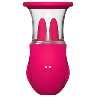 Vibrador de Clitóris com Língua Estimuladora e Sucção