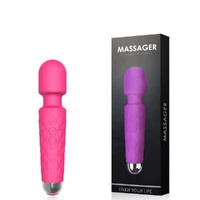 Massageador Corporal Tipo Varinha Mágica - Recarregável