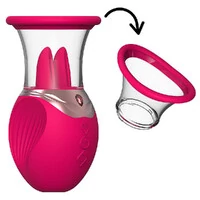 Vibrador de Clitóris com Língua Estimuladora e Sucção