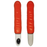 Vibrador Ondulado com 10 Vibrações em Silicone 16 cm x 3,5 cm