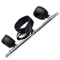Kit Separador Fetiche Bondage com Par de Algemas e Coleira