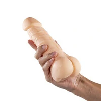 Masturbador Masculino em Formato de Pênis Veiudo com Ânus