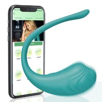 Vibrador de Casal com Controle por Aplicativo Toque Super Macio Aveludado