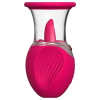 Vibrador de Clitóris com Língua Estimuladora e Sucção