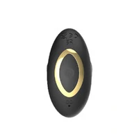 Plug Anal de Silicone com Vibração com Textura e Alça