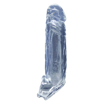 Foto Capa Peniana em Silicone com Abertura para Escroto