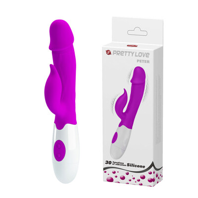 Foto Vibrador Duplo com 30 modos de Vibração - Pretty Love Peter