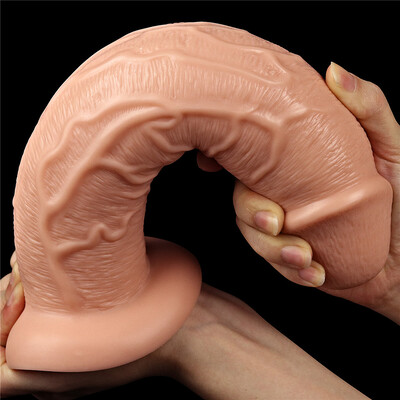 FotoPênis Realístico 28 cm x 6 cm com Ventosa