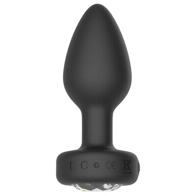 FotoPlug Anal de Silicone com Vibro por Aplicativo