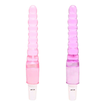Foto Vibrador com Capa em Jelly Escalonada Removível - YOUVIBE