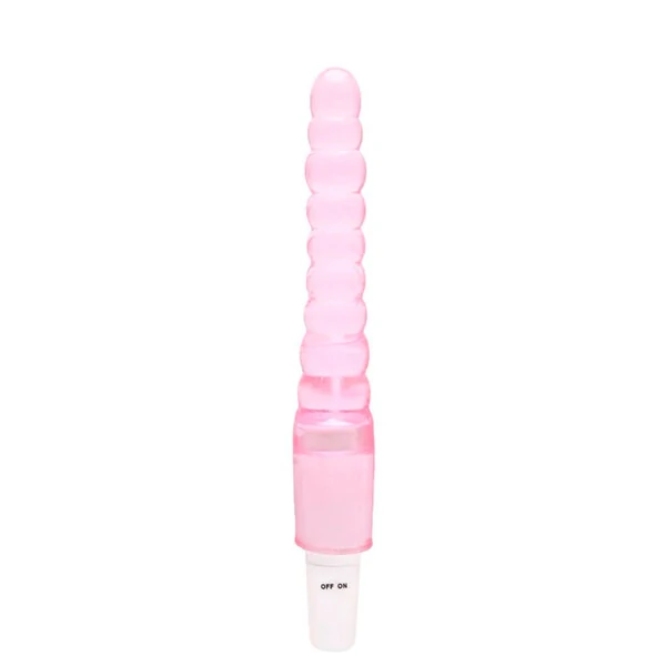 Vibrador com Capa em Jelly Escalonada Removível - YOUVIBE