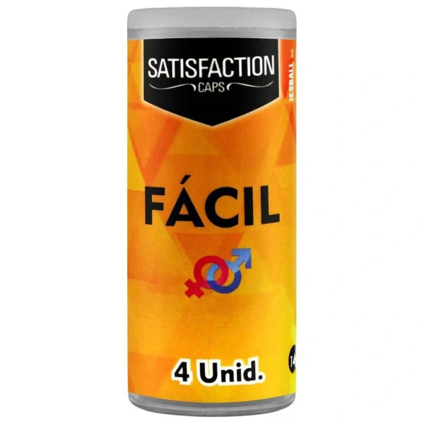 Bolinha Funcional Satisfaction Fácil Unissex - 4 Unidades