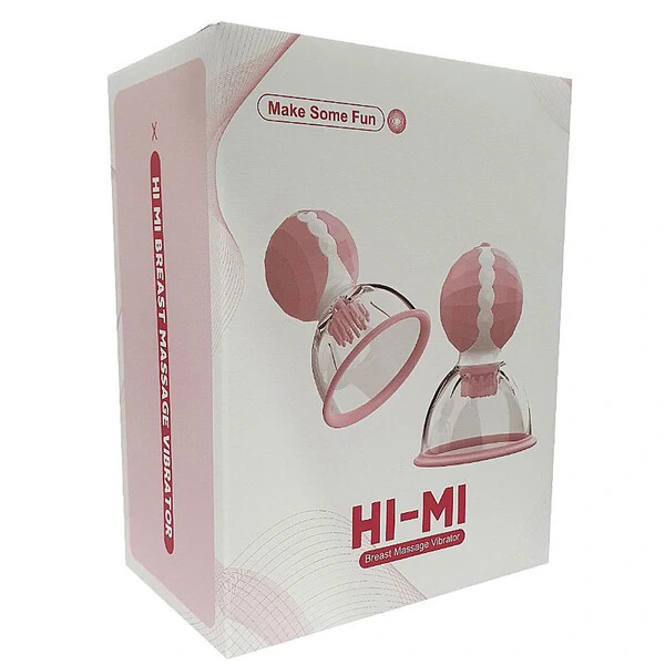 Kit com 2 Estimuladores de Mamilo com Rotação Sucção para Seios Manual