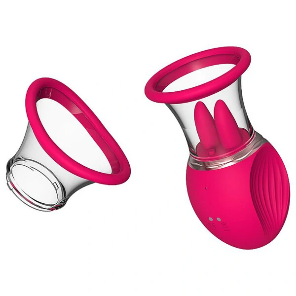 Vibrador de Clitóris com Língua Estimuladora e Sucção