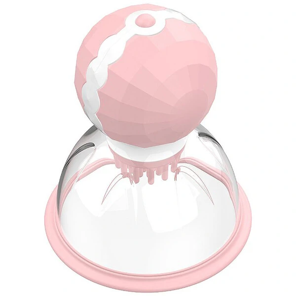 Kit com 2 Estimuladores de Mamilo com Rotação Sucção para Seios Manual