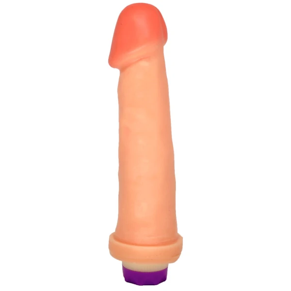 Pênis Cabeçudo III em Silicone com Vibro 21 x 4 cm