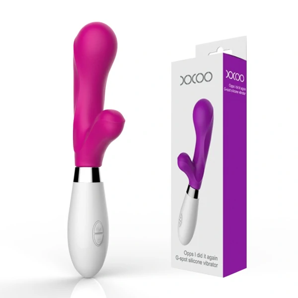 Vibrador Estimulador de Ponto G e Clitoriano com 10 modos de Vibração