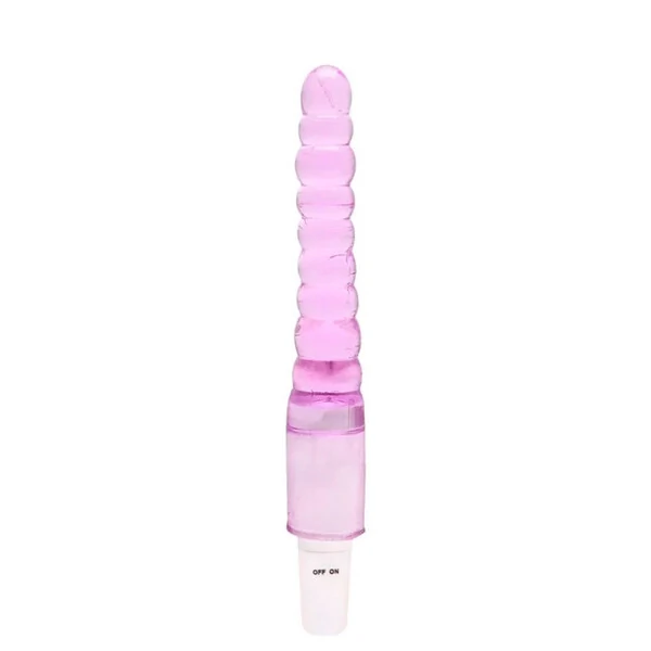Vibrador com Capa em Jelly Escalonada Removível - YOUVIBE