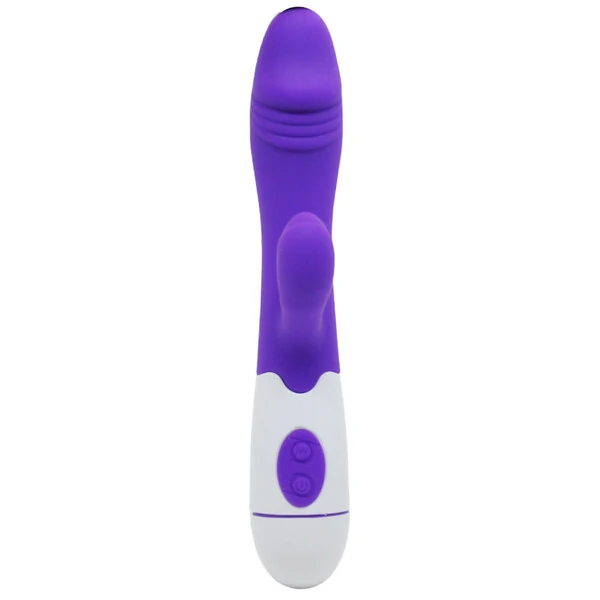 Vibrador Estimulador de Ponto G e Clitóris com Glande Recarregável Female Vibrator 19,5 cm x 3,3 cm