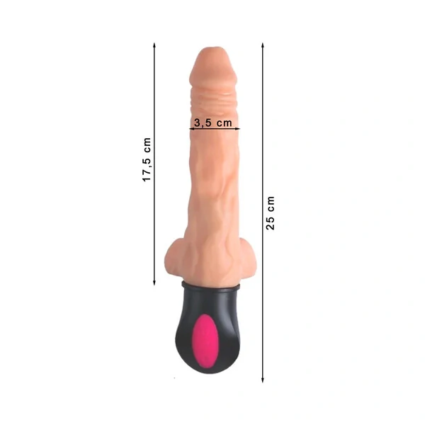 Prótese Terry Vibratória com Função de Aquecimento 17,5 cm x 3,5